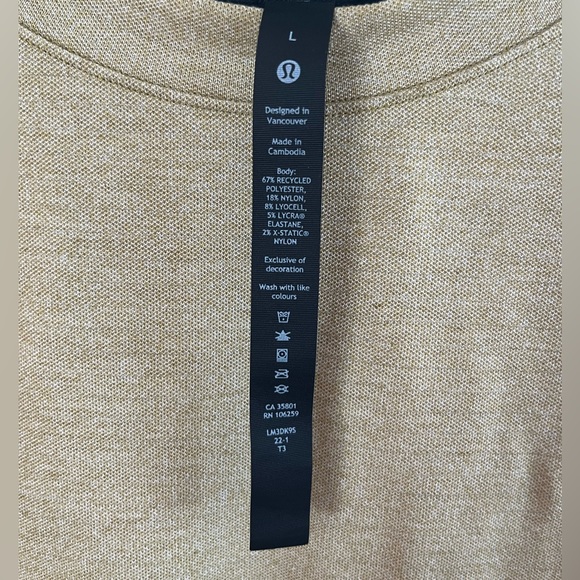 Men’s Lululemon L Train T-Shirt - Picture 5 of 5